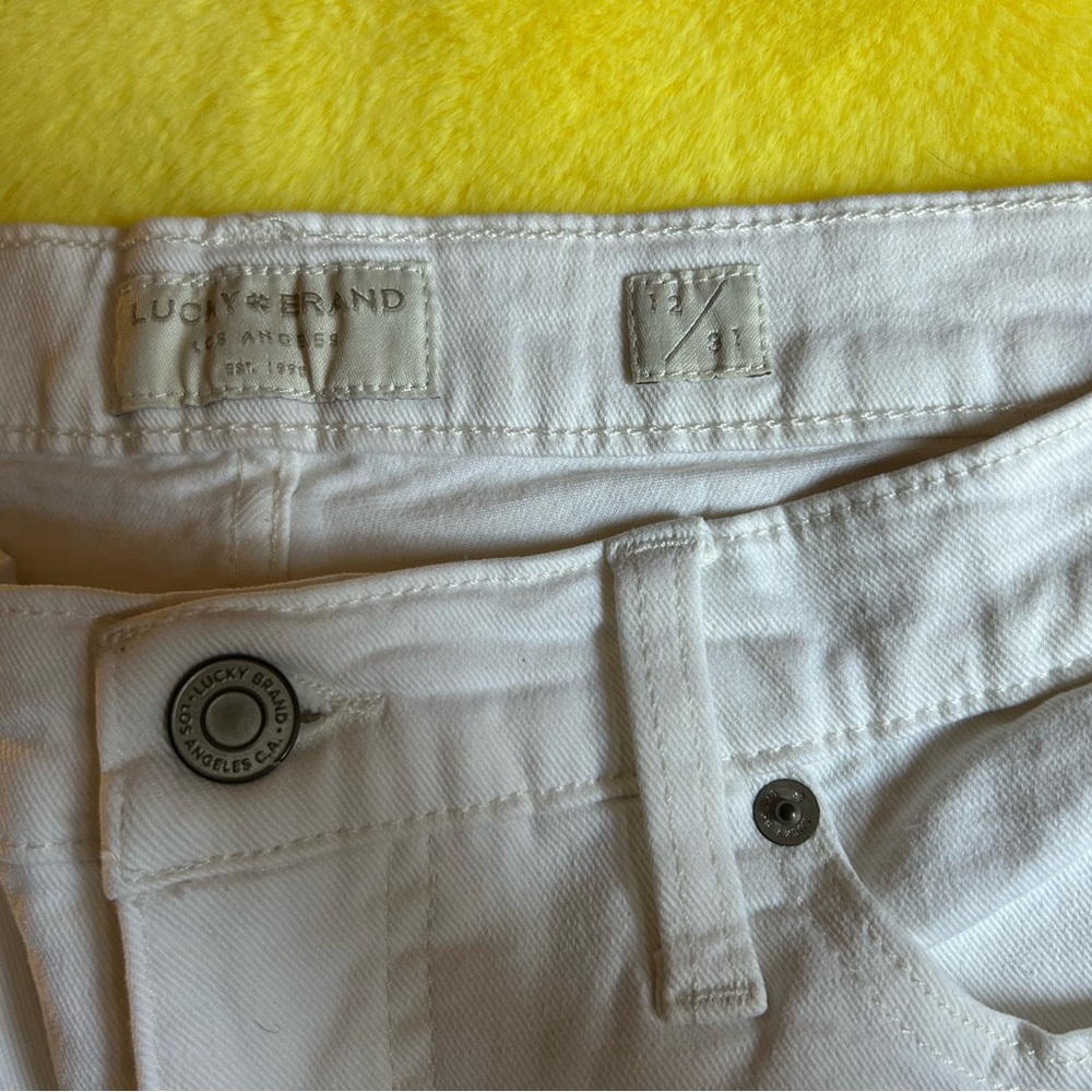 Lucky Brand Women’s White Jeans